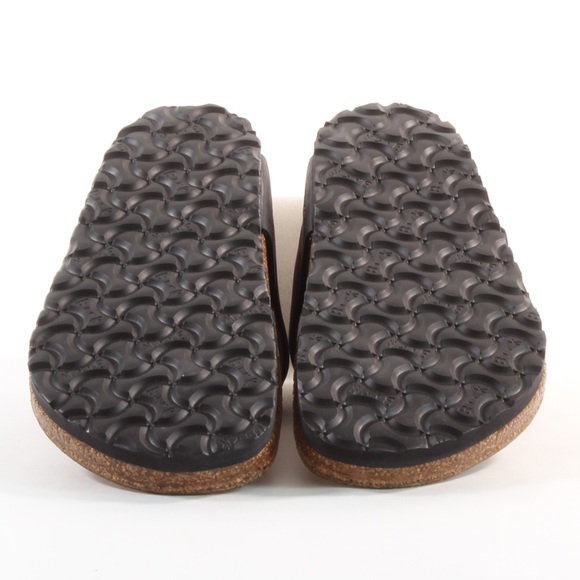 Women’s Birkenstock Gizeh Black Cork Sandals NEW - Picture 5 of 8